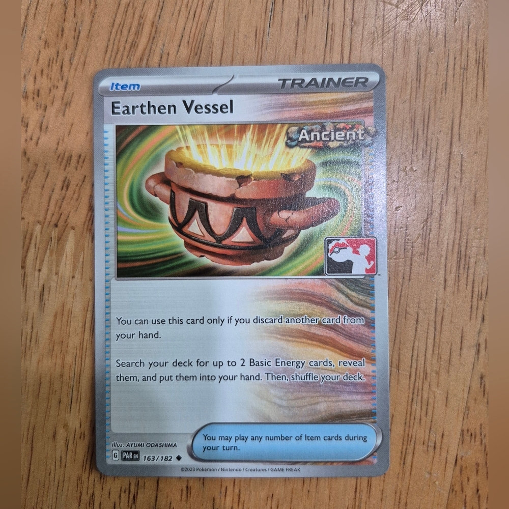 🔥 QTY 4 Pokemon Earthen Vessel Item Trainer Card